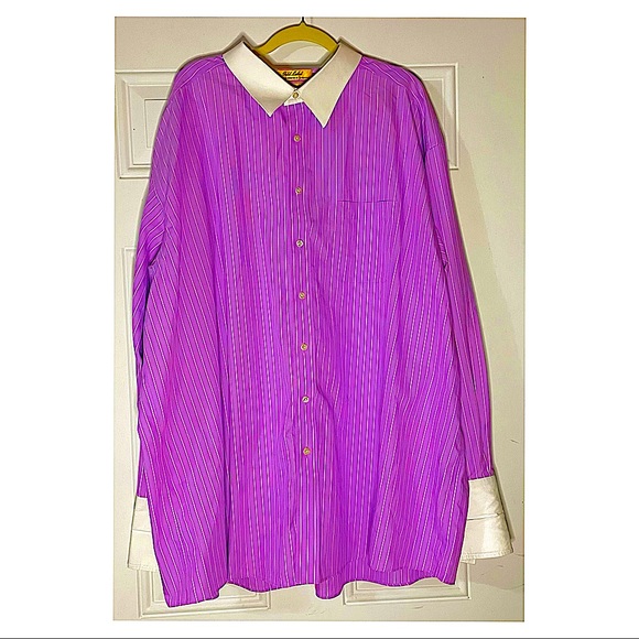 Bundle special Gold label-ENRO white collar button shirt - Picture 2 of 11